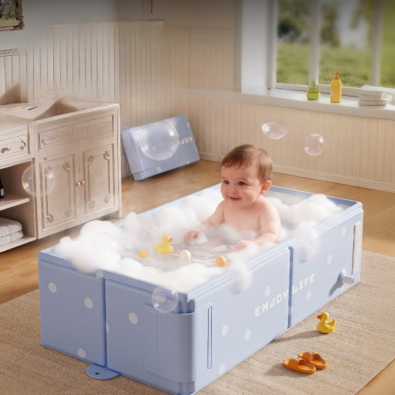 Baby Products For Bathing - حوض استحمام قابل للطي للأطفال من