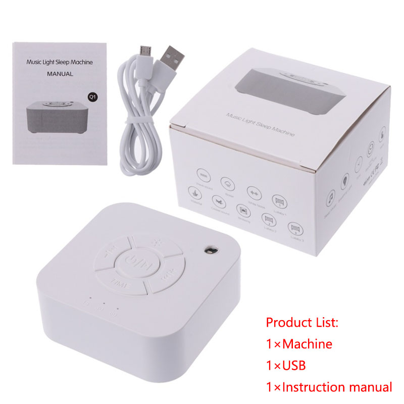 White Noise Machine Baby - آلة الضوضاء البيضاء USB قابلة للشحن