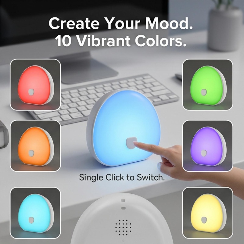جهاز ضوضاء بيضاء للنوم مع إضاء - مراجعة White Noise Machine Baby وسعره