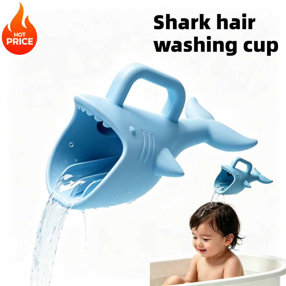 كوب شطف سيليكوني على شكل سمكة  - مراجعة Baby Products For Bathing وسعره
