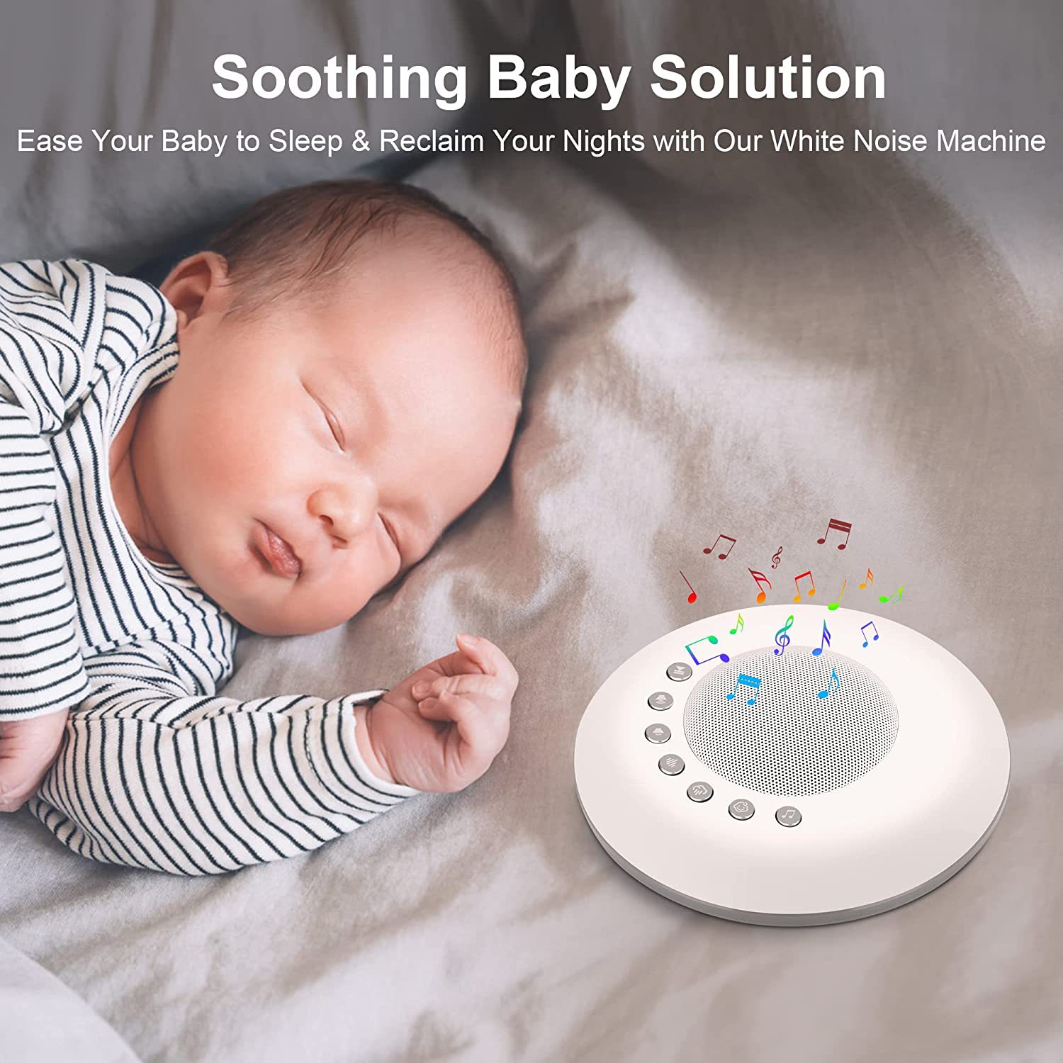 جهاز صوت الضوضاء البيضاء للأطف - مراجعة White Noise Machine Baby وسعره