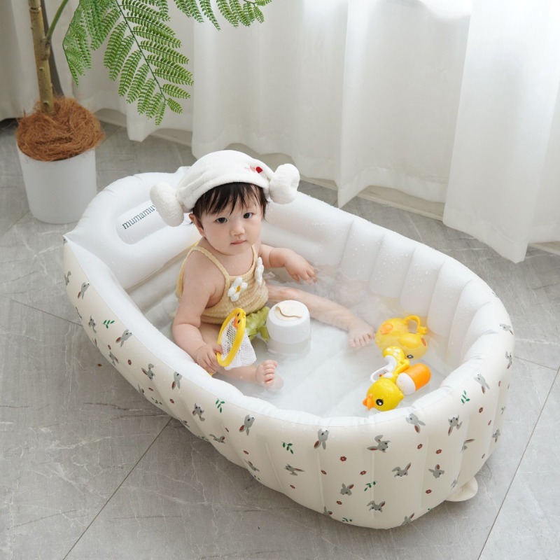1 قطعة حوض استحمام قابل للنفخ  - مراجعة Baby Products For Bathing وسعره