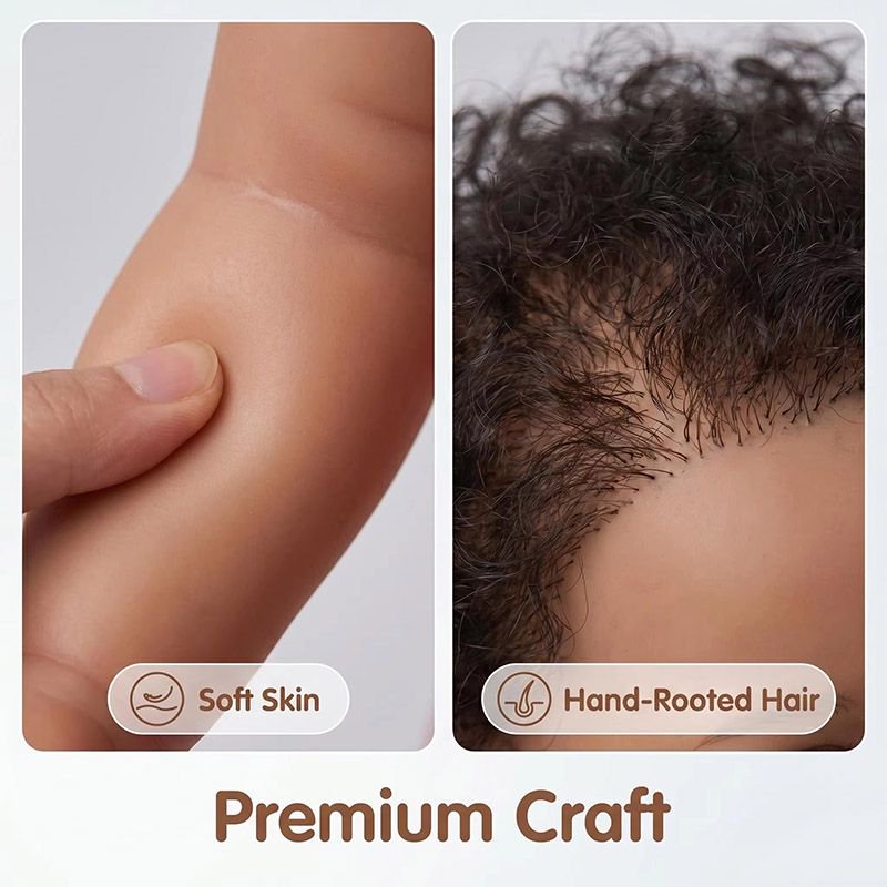 دمية طفلة حديثة الولادة بجسم ق - مراجعة Baby Products For Curly Hair وسعره