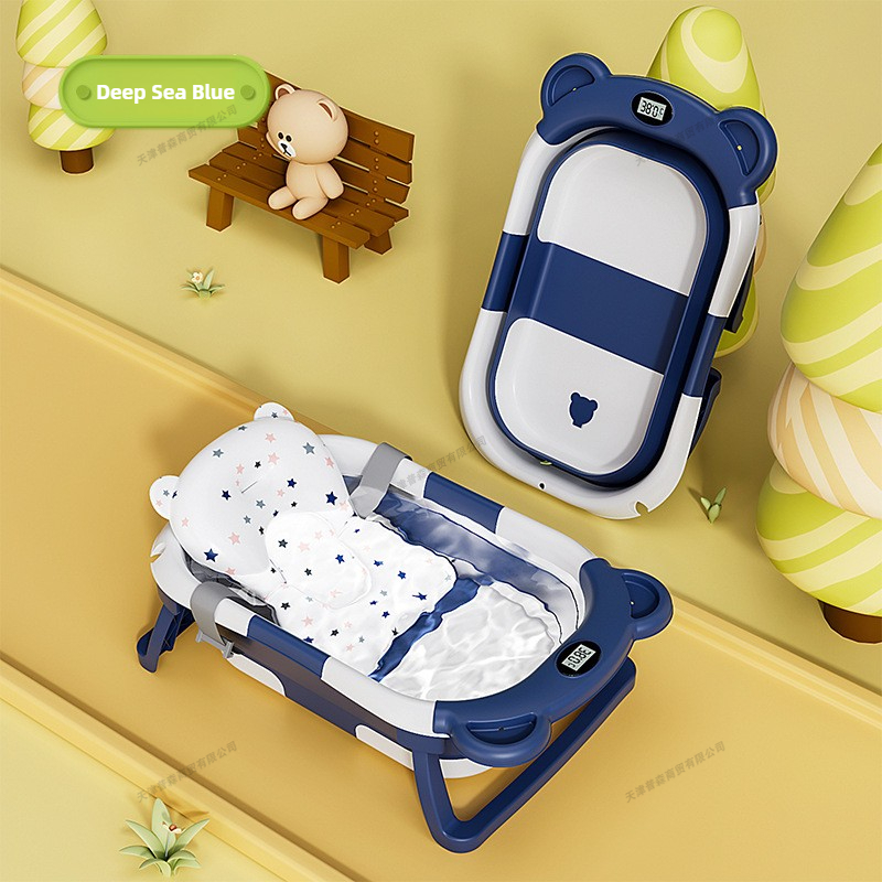 حوض استحمام أطفال قابل للطي مع - مراجعة Baby Products For Bathing وسعره